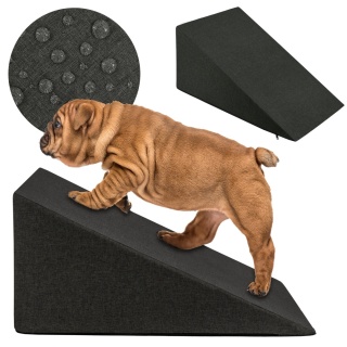 Rampa Podest Dla Psa DOGGURU HOP - 65x30x40 cm - Ciemny Szary