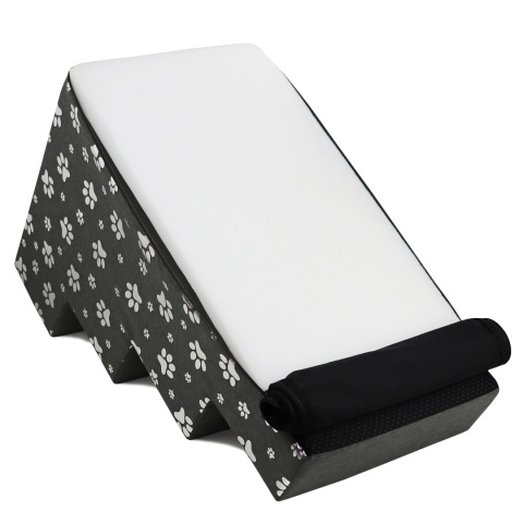 Schody Dla Psa DOGGURU HOP 4 stopnie - 60x30x40 cm - Srebrne Łapki