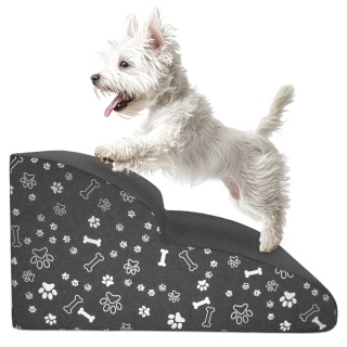 Schody Dla Psa DOGGURU HOP 2 stopnie - 50x30x30 cm - Łapki i Kostki