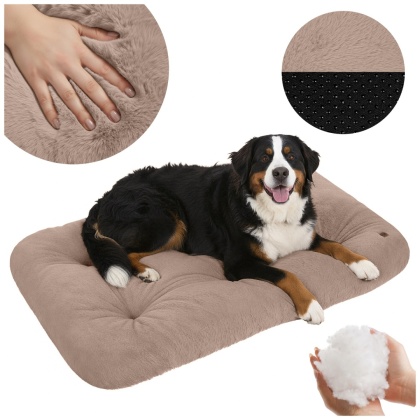 Legowisko Don Perro 120x70 cm Dla Psa Puszyste Rabbit - Beżowe