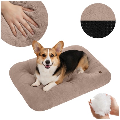 Legowisko Don Perro 70x50 cm Dla Psa Puszyste Rabbit - Beżowe