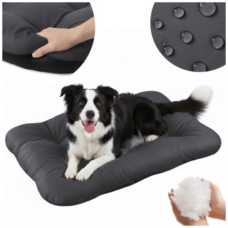 Legowisko Don Perro 100x70 cm Dla Psa Wodoodporne - Ciemny Szary/ Grafit