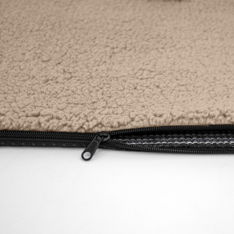 Mata Termoizolacyjna Dla Dużego Psa 130x100cm Legowisko grzewcze baranek ciepły XXL