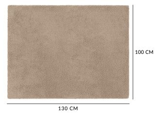 Mata Termoizolacyjna Dla Dużego Psa 130x100cm Legowisko grzewcze baranek ciepły XXL