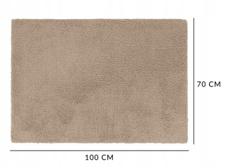 Mata Termoizolacyjna Dla Dużego Psa 100x70cm Legowisko grzewcze baranek ciepły XL