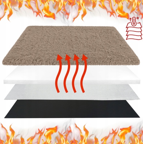 Mata Termoizolacyjna Dla Psa/Kota 100x70cm Legowisko grzewcze XL