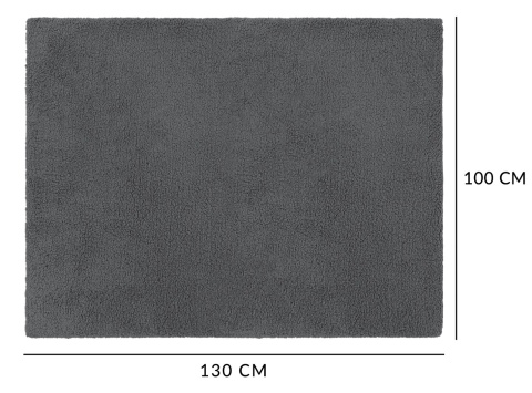 Mata Termoizolacyjna Dla Dużego Psa 130x100cm Legowisko grzewcze baranek ciepły XXL