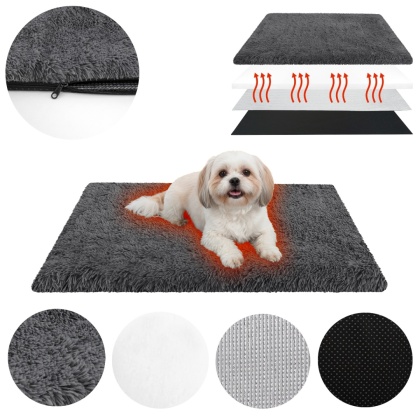 Mata Termoizolacyjna Dla Psa/Kota 70x50cm Futrzane Legowisko grzewcze L