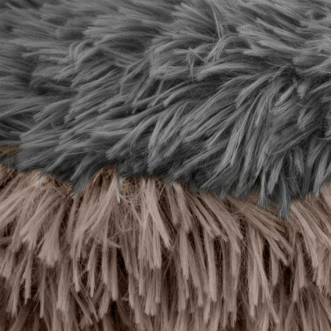 Okrągłe legowisko Śpiwór Dla Psa Włochate Bezpieczne Antystresowe 70 cm