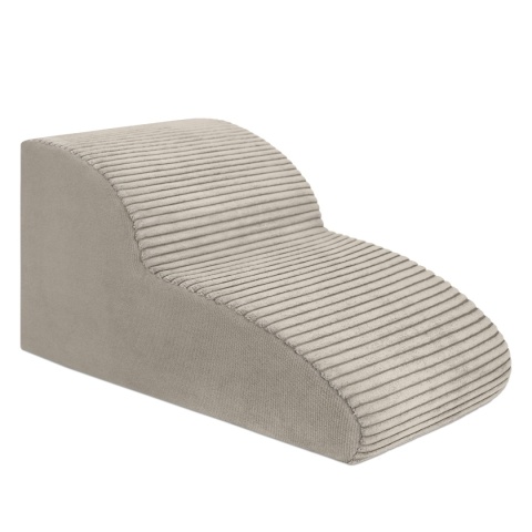 Schody Dla Psa DOGGURU HOP 2 stopnie - 50x30x30 cm - Stripes Beż