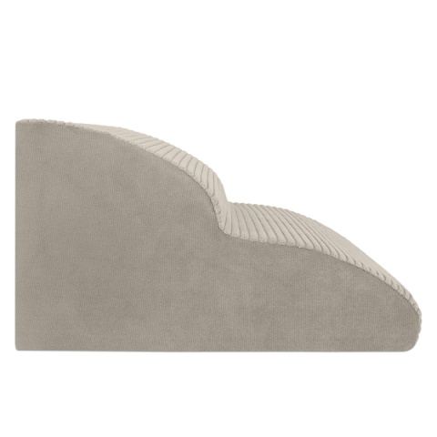 Schody Dla Psa DOGGURU HOP 2 stopnie - 50x30x30 cm - Stripes Beż