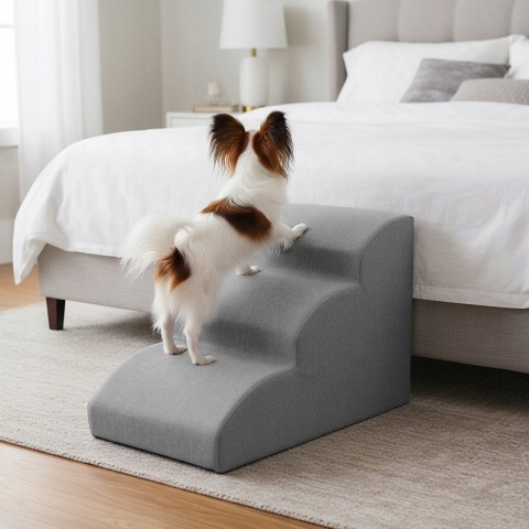 Schody Dla Psa Łagodne DOGGURU 3 stopnie - 60x30x40 cm