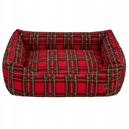 Świąteczne Legowisko Dla Psa Kota 70x60 cm Krata