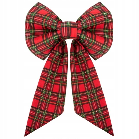 Zestaw Świąteczne Legowisko Dla Psa Kota 70x60 cm Krata + Kokarda Ręcznie Szyta 50x90