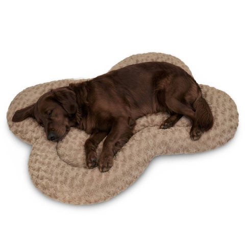 Legowisko Dla Psa 100x70 cm PLUSHY BED Beżowe