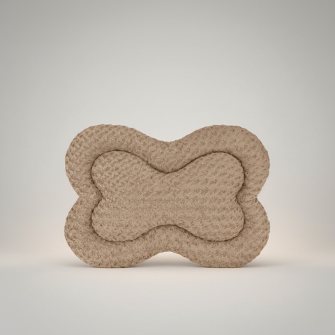 Legowisko Dla Psa 100x70 cm PLUSHY BED Beżowe