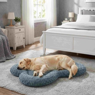 Legowisko Dla Psa 100x70 cm PLUSHY BED Grafitowe