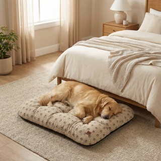 Legowisko dla Psa Don Perro Astro DOGGURU 100x70 cm Beż