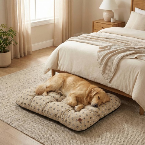 Legowisko dla Psa Don Perro Astro DOGGURU 100x70 cm Beż