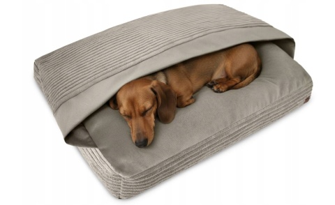 Przytulne Legowisko Norka 70x50 cm Dla Psa Kota Antystresowe Z Kapturem