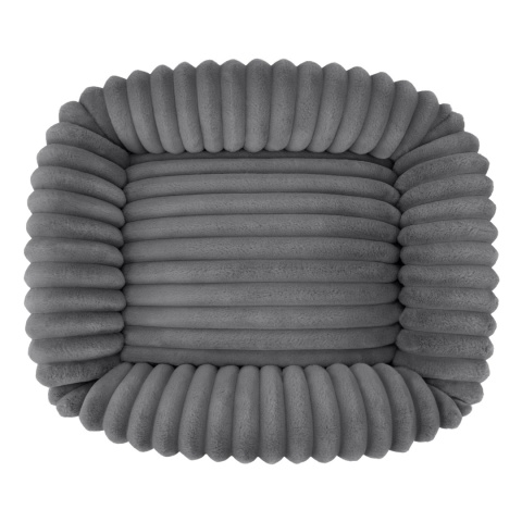 Legowisko dla kota i psa miękkie DOGGURU Tola - 80x70 cm Szary