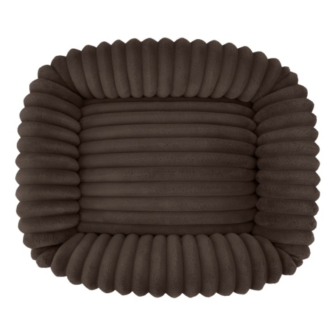 Legowisko dla kota i psa miękkie DOGGURU Tola - 80x70 cm Brąz