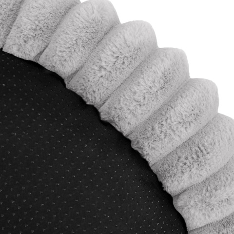 Legowisko dla kota i psa okrągłe miękkie DOGGURU Royal Lounge - 60 cm Jasny Szary