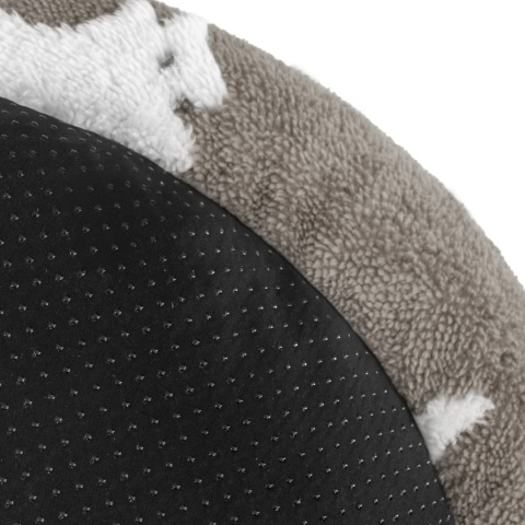 Legowisko dla kota i psa okrągłe miękkie DOGGURU Nala - 55 cm Pieski