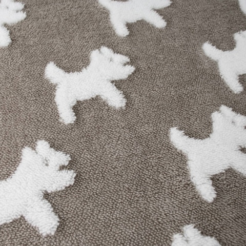 Legowisko dla kota i psa okrągłe miękkie DOGGURU Nala - 55 cm Pieski