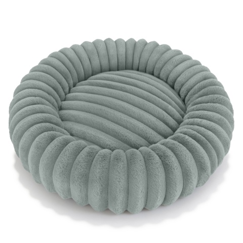 Legowisko dla kota i psa okrągłe miękkie DOGGURU Royal Lounge - 90 cm Szałwia