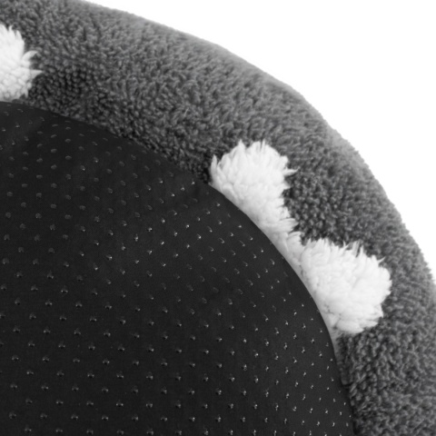 Legowisko dla kota i psa okrągłe miękkie DOGGURU Nala - 55 cm Kostki