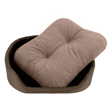 Legowisko dla psa wodoodporne Oxford DOGGURU 65X55 cm beż
