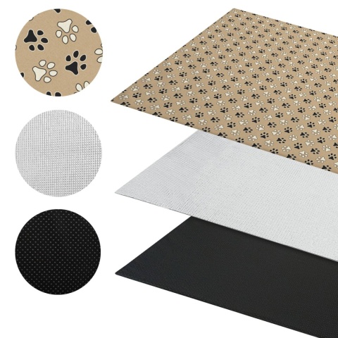 Mata Termoizolacyjna Dla Psa 100x70cm Legowisko Na Lato Astro Beżowe