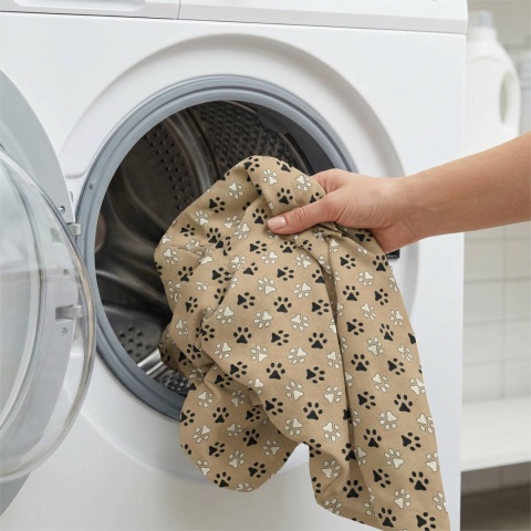 Mata Termoizolacyjna Dla Psa 100x70cm Legowisko Na Lato Astro Beżowe