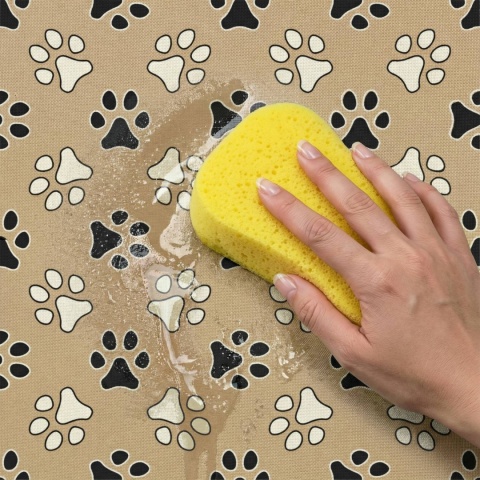 Mata Termoizolacyjna Dla Psa 100x70cm Legowisko Na Lato Astro Beżowe