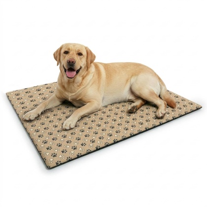 Mata Termoizolacyjna Dla Psa 100x70cm Legowisko Na Lato Astro Beżowe