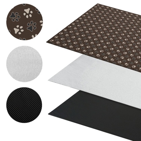 Mata Termoizolacyjna Dla Psa 100x70cm Legowisko Na Lato Astro Brązowe