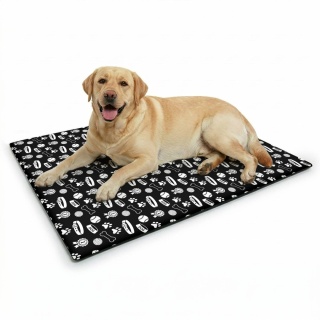 Mata Termoizolacyjna Dla Psa 100x70cm Legowisko Na Lato Happy Pets Czarne