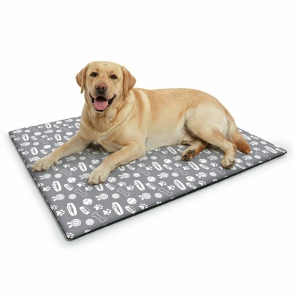 Mata Termoizolacyjna Dla Psa 100x70cm Legowisko Na Lato Happy Pets Szare