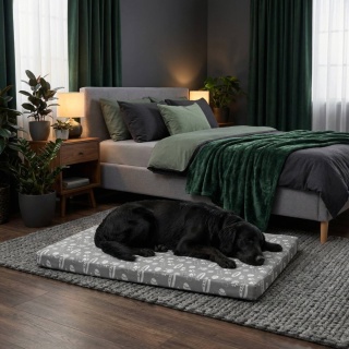 Mata dla Psa Happy Pets DOGGURU 100X70 Szary