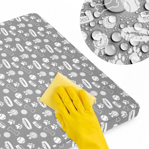 Mata dla Psa Happy Pets DOGGURU 100X70 Szary