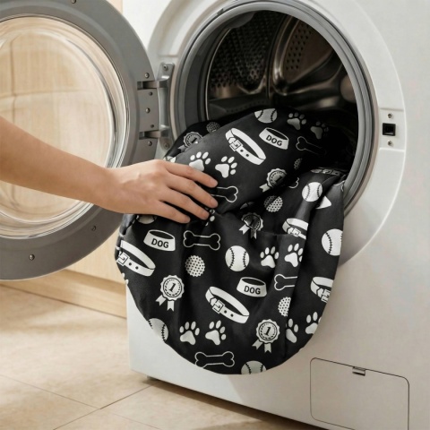 Mata dla Psa Happy Pets DOGGURU 100X70 Czarny