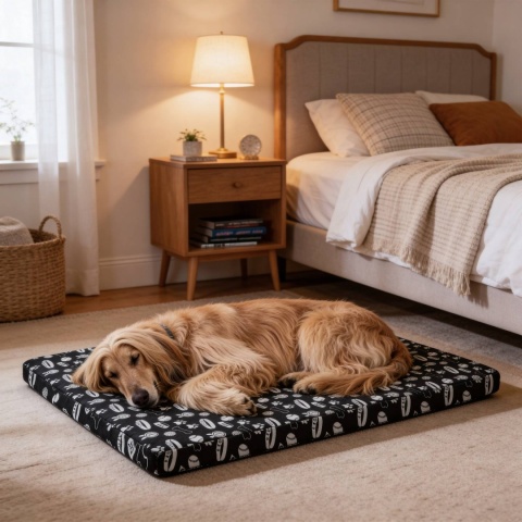 Mata dla Psa Happy Pets DOGGURU 100X70 Czarny