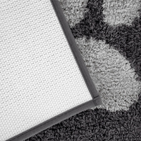 Mata dla psa i kota Soft shaggy Paw DOGGURU 45x70 cm Grafit