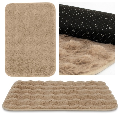 Mata dla psa i kota Maison Fluff eco DOGGURU 50x70 cm Beż