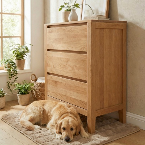 Mata dla psa i kota Maison Fluff eco DOGGURU 50x70 cm Beż