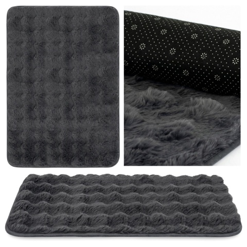 Mata dla psa i kota Maison Fluff eco DOGGURU 50x70 cm Grafit