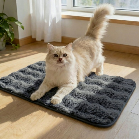 Mata dla psa i kota Maison Fluff eco DOGGURU 50x70 cm Grafit