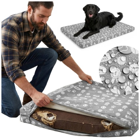 Pokrowiec dla Psa Happy Pets DOGGURU 100X70 Szary