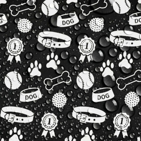 Pokrowiec dla Psa Happy Pets DOGGURU 100X70 Czarny